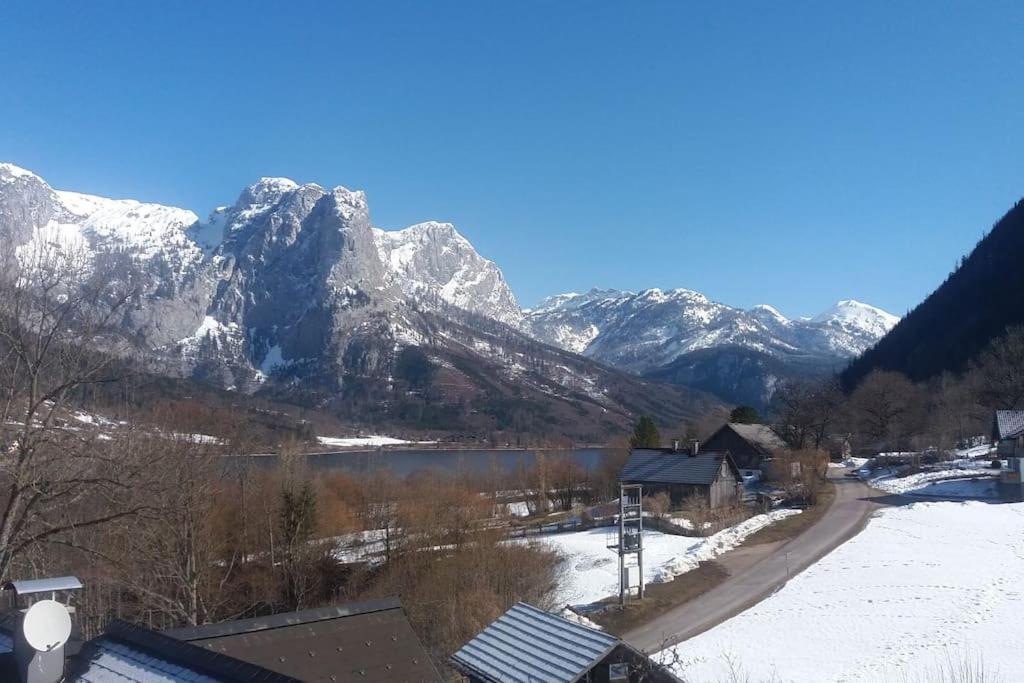 S'Rastl Direkt Mit Bergpanorama Leilighet Grundlsee Eksteriør bilde